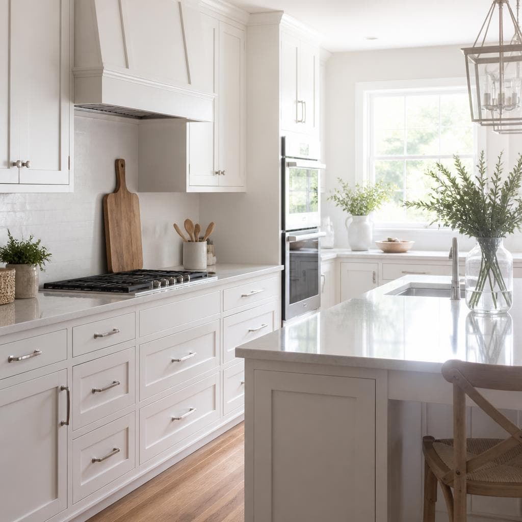Cabinet refinishing in a Minnesota kitchen